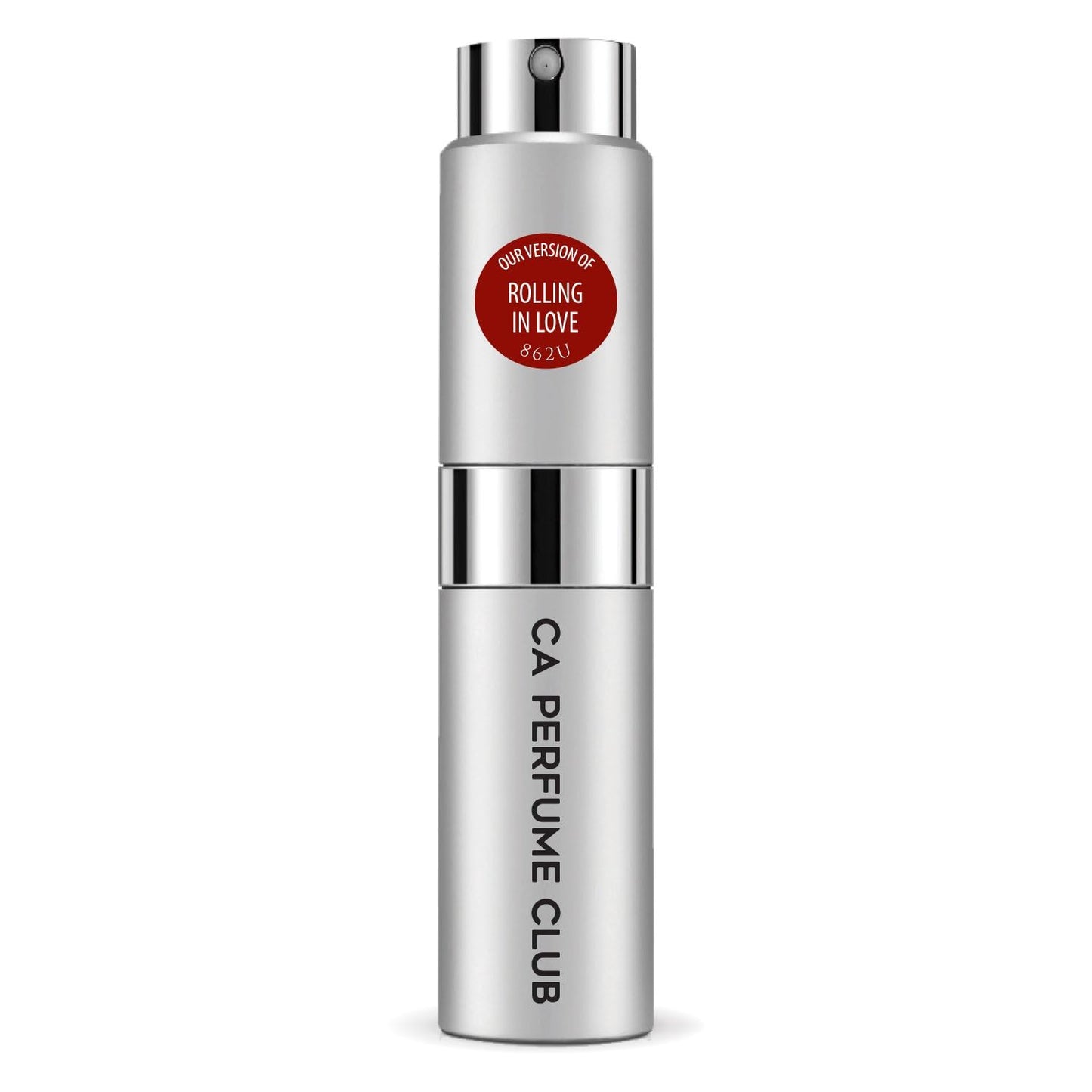 CA Perfume Impression of Rolling In Love for Women and Men Amber Floral Scent Long Lasting Unisex Fragrance Eau De Parfum Travel Size Refillable Atomizer Spray 0.27 Fl Oz 8ml