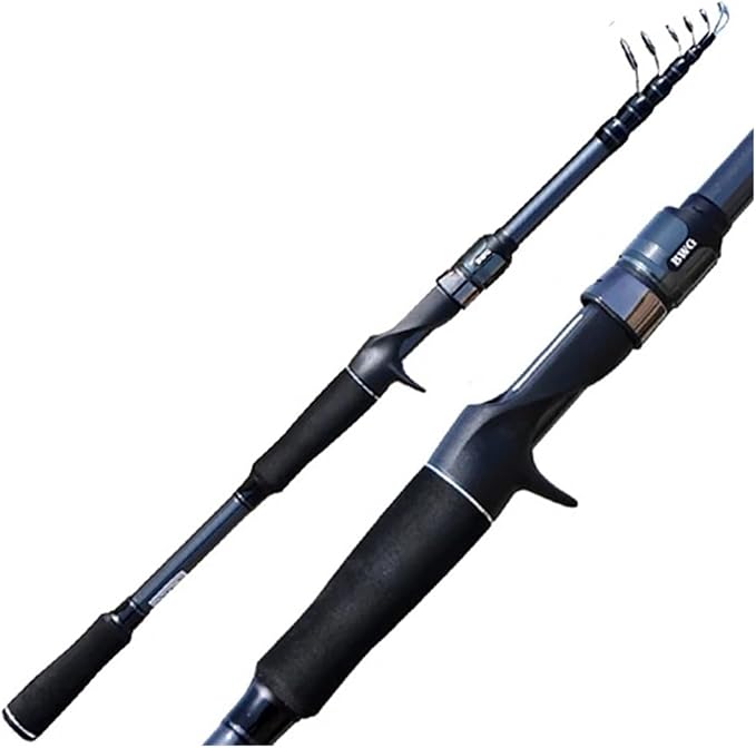 Fishing Rod 1.8M-3.0M Casting/Spinning Telescopic Lure Fishing Rod Ultralight Carbon Pole M Power Solid Tip Bait WT 8-18g ...