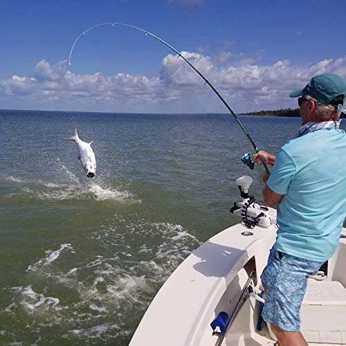 Sougayilang Fishing Rod and Reel Set Carbon Fiber Telescopic Fishing Rod 12+1BB Spinning Reel with Carry Case for Saltwate...