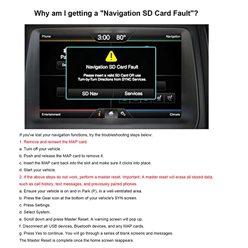 Navigation sd Card Fits Ford Lincoln USA Canada- 2025 New Map Updated A15 - GM5T-19H449-AJ