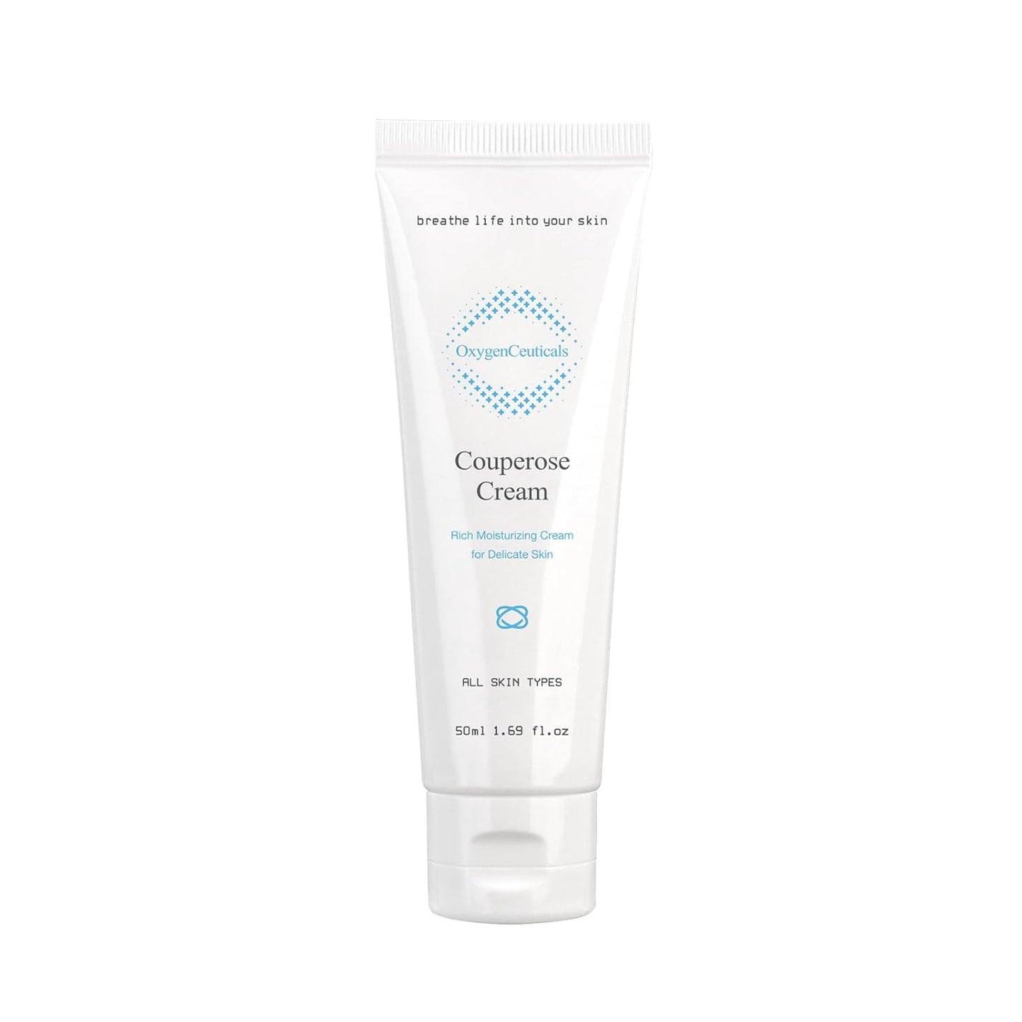 Couperose Cream – Soothing Cream with Tomato Stem Cell, Turnip Extract & Ceramide NP, Calming Redness & Strengthening Skin Barrier for Sensitive Skin. 1.69 fl.oz (50ml)