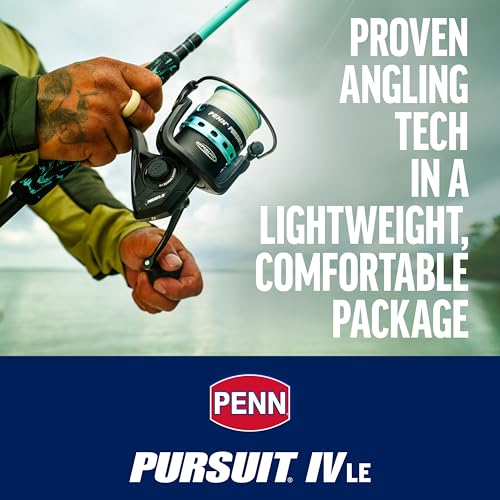 PENN Pursuit III & Pursuit IV Spinning Reel and Fishing Rod Combo