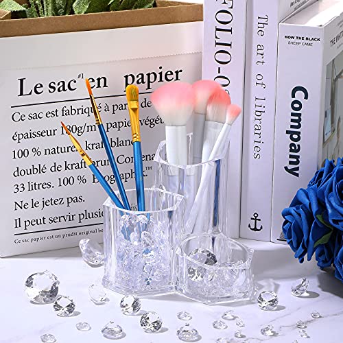 Hicarer 800-Piece Diamond Decorations - Acrylic Diamond Table Scatter Crystals for Vase Fillers, Party Decor (Clear, 30mm,...