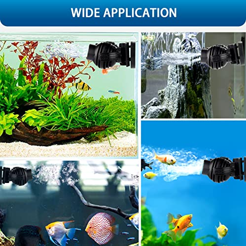 FREESEA Wave Maker for Aquarium Powerhead: 1600 GPH Circulation Pump - 360° Adjustable Power Head Wavemaker with Magnetic ...