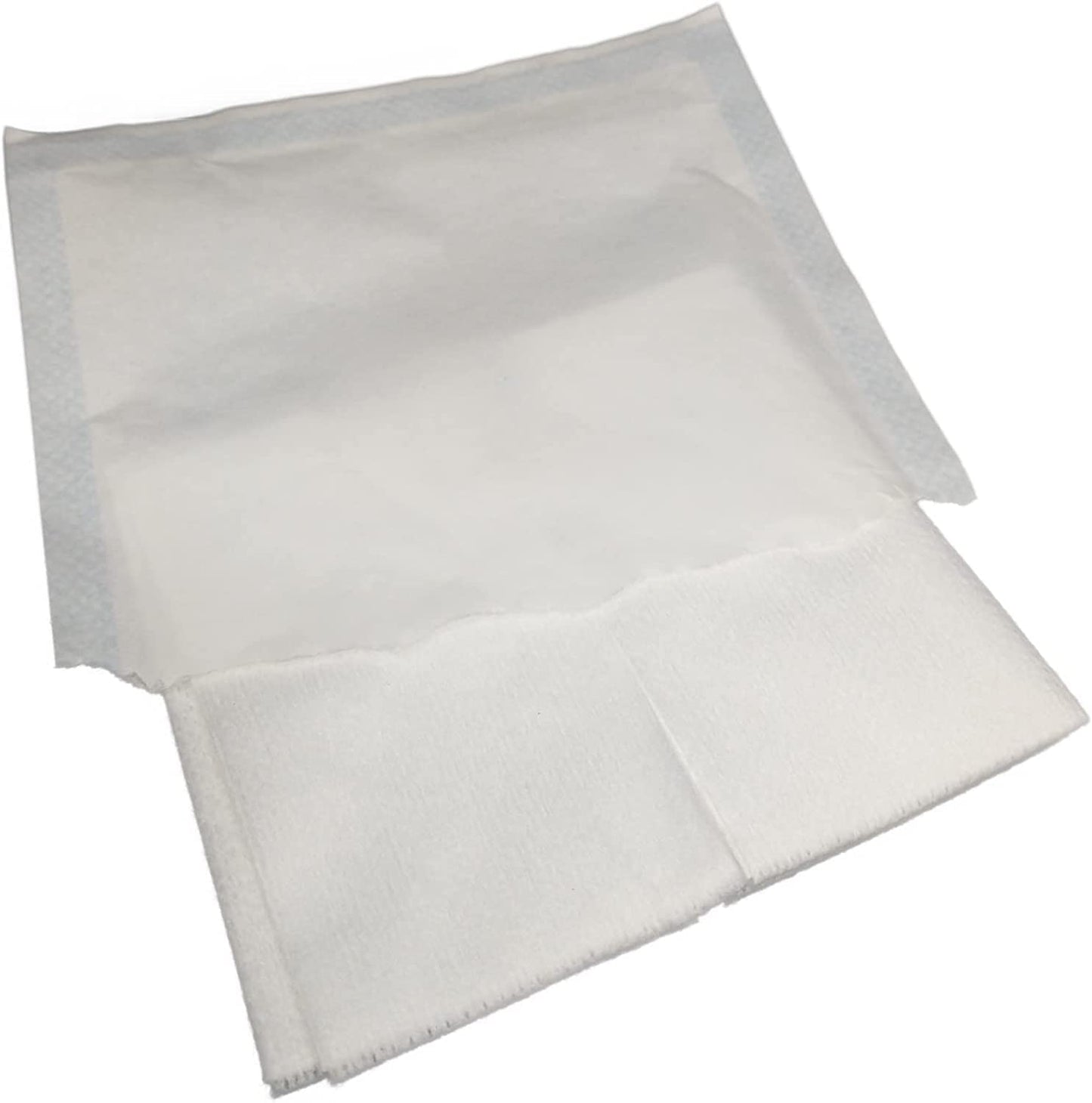 Vakly Split Drain Sponge Gauze 2x2 Sterile 6 Ply Pads [Pack of 70] Absorbent Precut 2"X2" Non-Woven Slit Bandage for I.V. Tracheostomy - 35 Packs of 2 Pre Cut Bandages + 1 Roll of Medical Tape