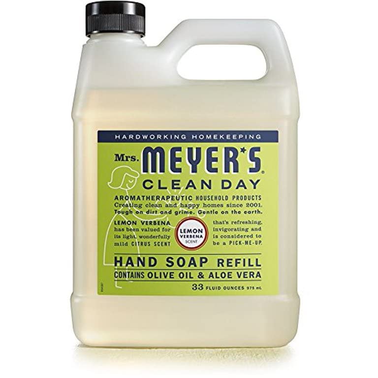 Mrs. MEYER'S CLEAN DAY Hand Soap, and Refill Variety Pack Soaps Made to Clean and Freshen Hands 2 ct.
