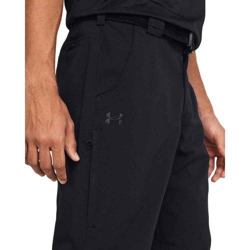 Under Armour Men's Enduro Elite Flat Front Pants, (001) Black / / Black, 34/32