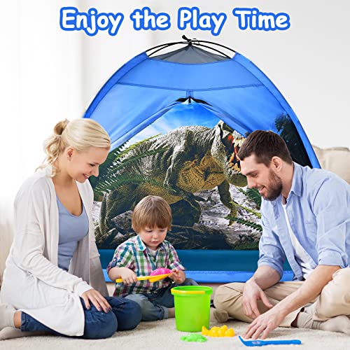 Ai-Uchoice Dinosaur Kids Play Tent, Dinosuar Toys for Kids Indoor and Outdoor Fun Pop Up Playhouse Tent, A Gift Tent for B...