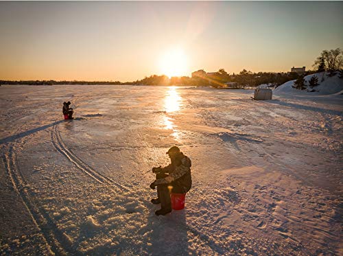 Shakespeare Fuel Ice Fishing Reel & Rod Combo