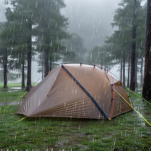 Night Cat Ultralight Backpacking Tent: Waterproof Lightweight Two People Camping Tent for Outdoor Hiking Trekking with Dou...