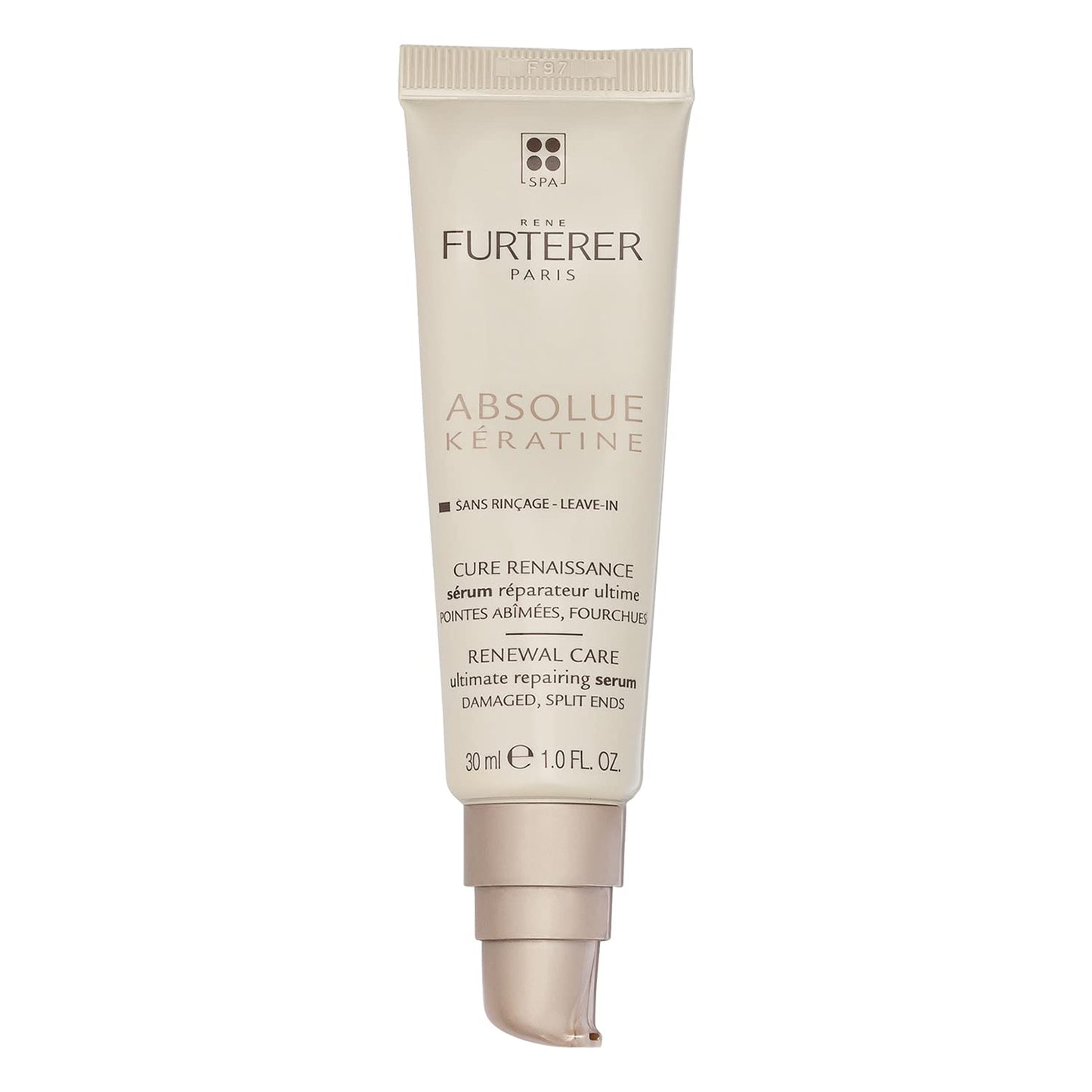Rene Furterer ABSOLUE KERATINE Repairing Shampoo - For Damaged, Over-Processed Hair - Repair & Restore - Sulfate-Free - 6.7 fl.