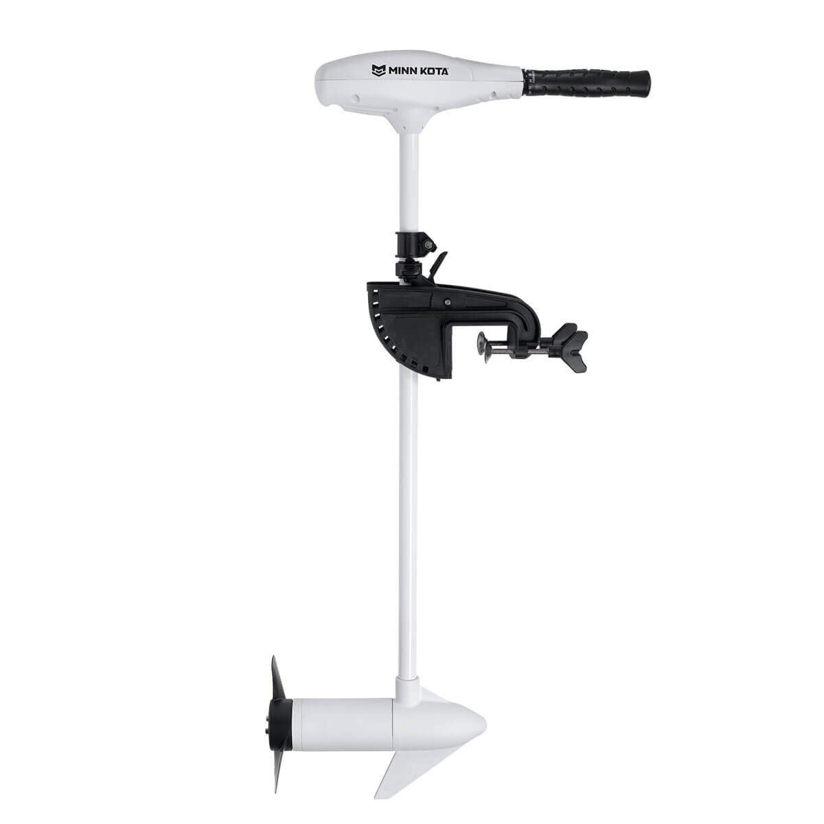 Minn Kota Riptide Transom-Mount Electric Trolling Motor with Telescoping Tiller – Digital Maximizer, 45 Lb. Thrust, 36 in. Shaft, Saltwater