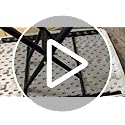 MAKE CHANGES Folding Table 30 Inch - Small Desk Adjustable Height TV Tray for Laptop, Couch, Camping - Heavy Duty Utility ...