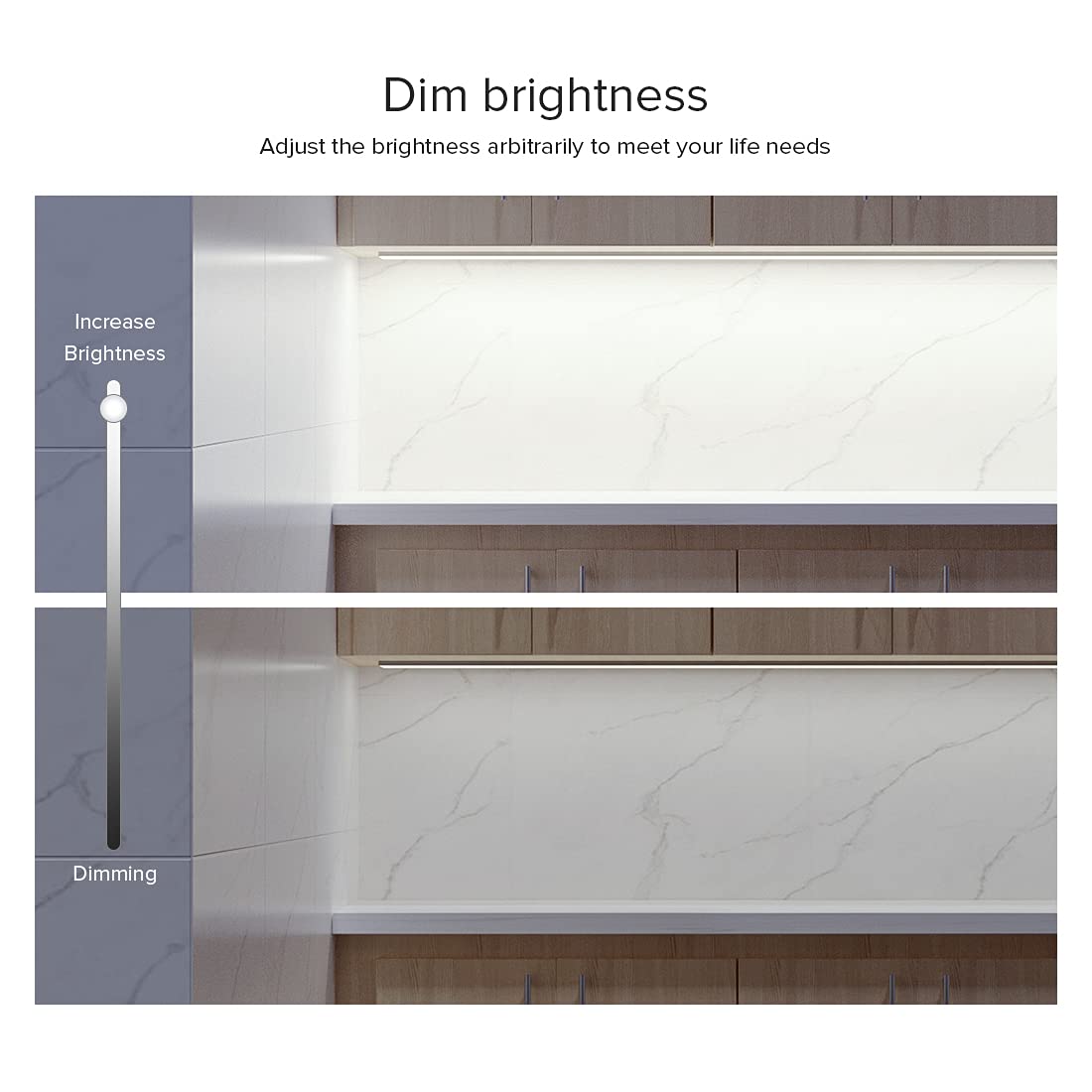 BTF-LIGHTING AC Triac Dimmer Support Dimmable LED, Driver, Incandescent Lamps, Halogen Lamps Compatible with RC01RFB WR02RF 2.4G RF Remote, Push Dimmer Switch Brightness Control 110-220V(No Remote)