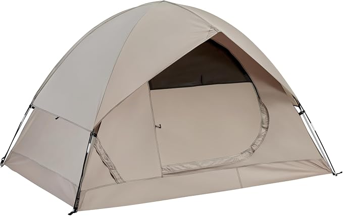 Spacious Waterproof 2/4 Person 4-Season Tent with Big Rain Fly – Versatile Outdoor Camping Tent for Hiking, Backpacking, a...