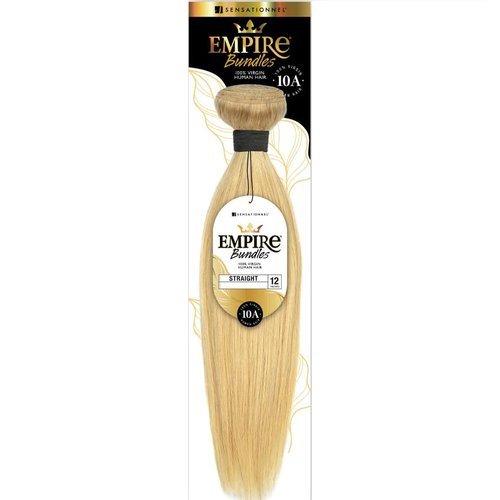 Sensationnel Human Hair Empire Bundles Weave - STRAIGHT 18" (Color:NATURAL, Pack of 2)