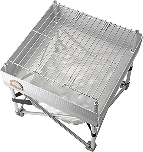 Fireside Outdoor Trailblazer Pop-Up Fire-pit 12"x12" - Camp Stove, Portable Fire Pits for Outside Wood Burning Stove, Port...