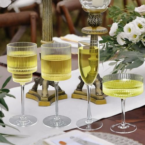 10OZ Plastic Martini Glasses, Set Of 12 - Shatterproof&Reusable Cocktail Glasses With Classic Design, Perfect For Home Us...