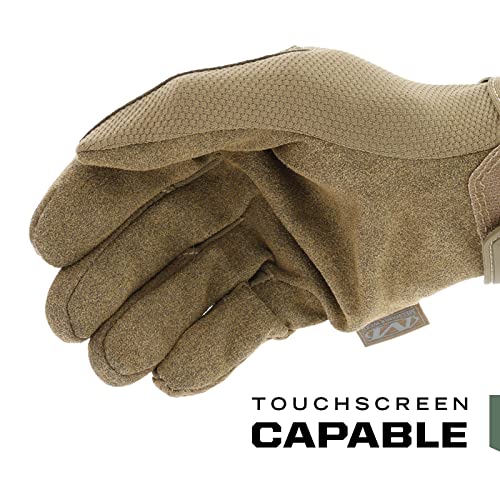 Mechanix Wear: The Original Coyote Tactical Work Gloves with Secure Fit, Flexible Grip for Multi-purpose Use, Durable Touc...