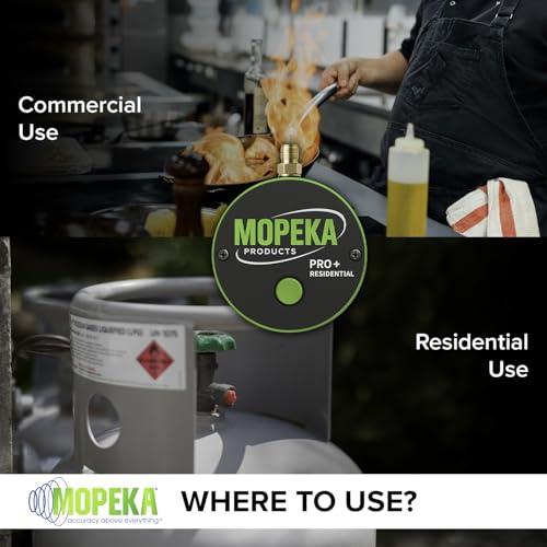 Mopeka Pro + Celluar Sensor - Bluetooth & Cellular Ultrasonic Sensor For Steel Propane Tanks - Perfect For Propane Tanks -...