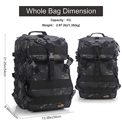 YOUNGOA Motorcycle Helmet Backpack Bag for Men with Hard Hat Carrier/Storage, Riding Backpack, Motorcycle Accessories/Gifts
