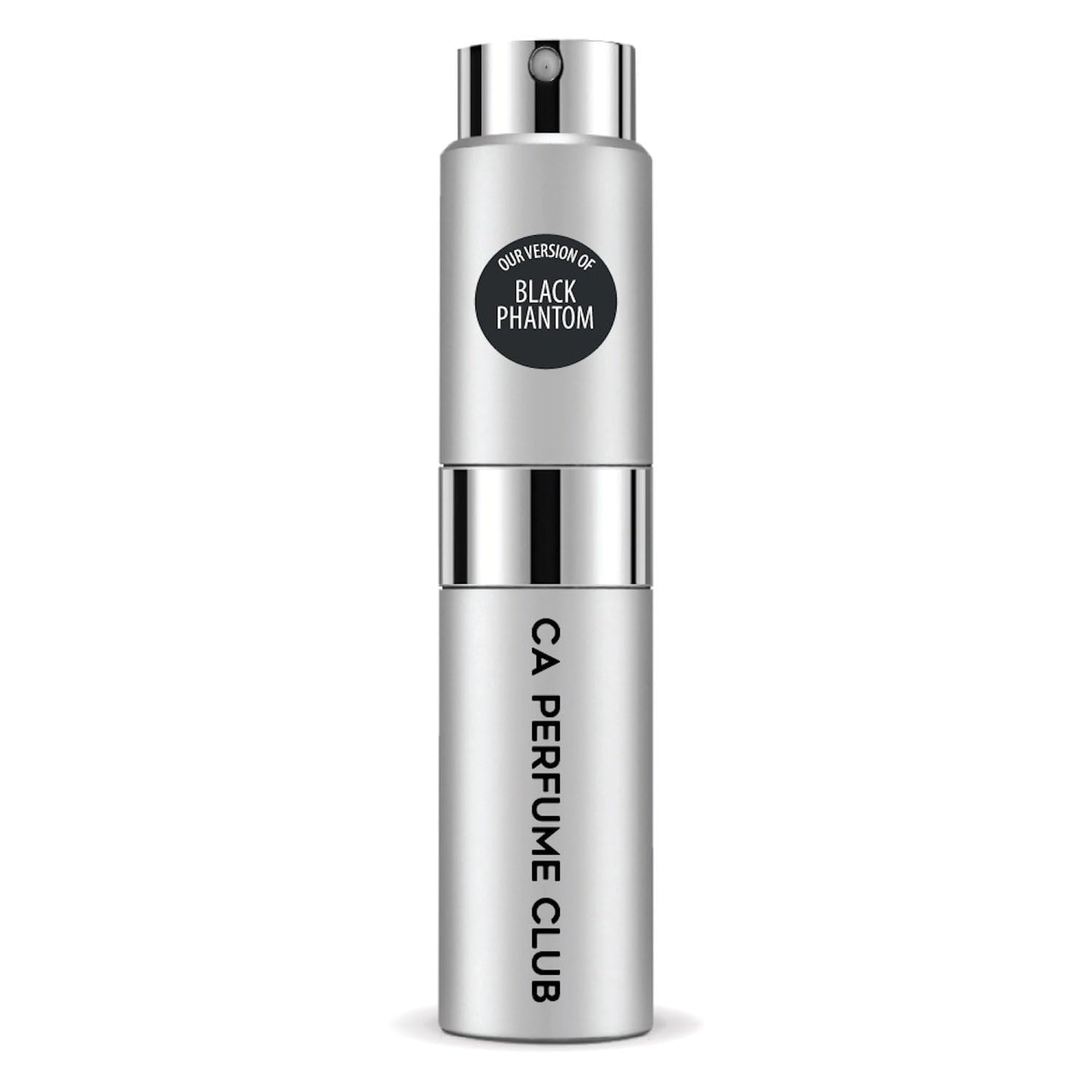 CA Perfume Club Impression of By Kln Black Phantom For Women & Men Replica Version Fragrance Dupes Concentrated Long Lasting Eau de Parfum Spray Refillable Atomizer Bottle 0.27 Fl Oz-X1