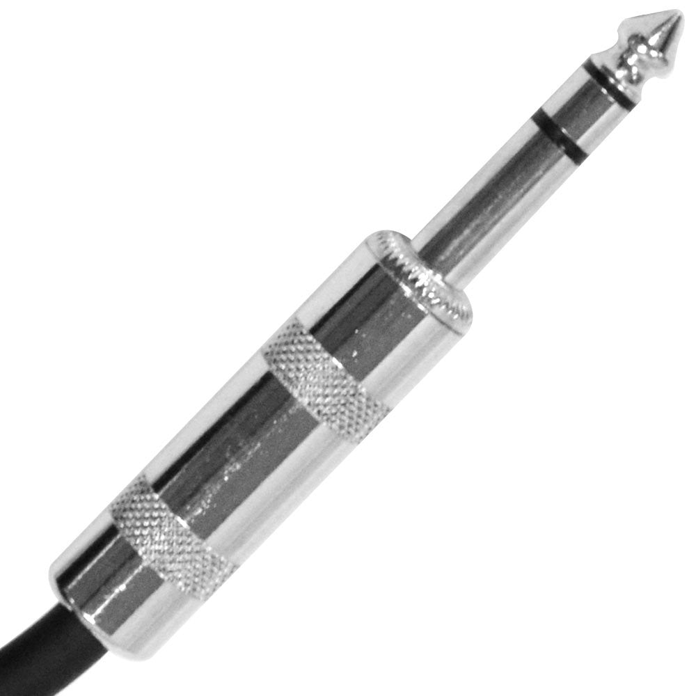 Seismic Audio - Satrxl-M10 - Blue 10 Xlr Male To 1/4 Trs Patch Cable