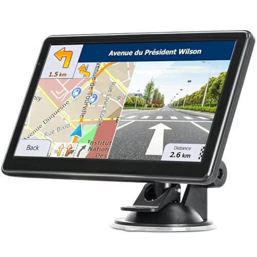 GPS Navigator for Car Truck RV, 7 Inch Touch Screen GPS for Car with 2026 Maps Free Lifetime Updates, Voice Turn-by-Turn G...