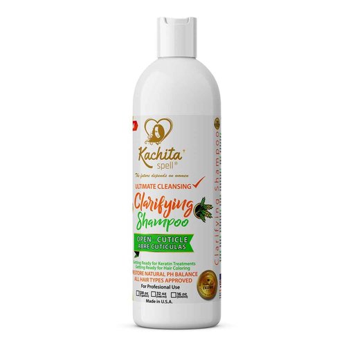 KIT Brazilian 3D Hight Bright Kachita Spell Keratin Hair Blowout Treatment 32 floz + Shampoo Clarify Professional Results Straighten and Smooth Hair Made in USA