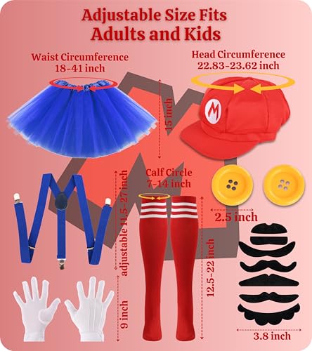 PIIDUOO Halloween Costumes Accessories for Adults Women - Halloween Costume 2025 Cosplay Party Set for Teen Girls