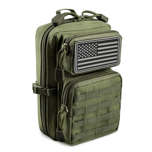 Tactical Molle Utility Pouch, EDC Tool Pouch Tactical Phone Pouches Mini Waist Pouches