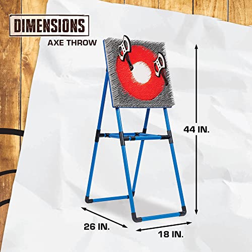 Eastpoint Axe Throw & Lawn Dart Target Sets - Bristle Axe Throwing Target & 2-in-1 Combo Backyard Game for Indoors and Out...