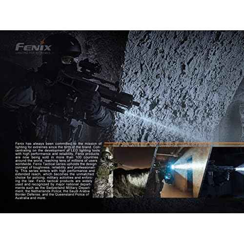 Fenix TK11 TAC 1600 Lumen LED Tactical Flashlight with EdisonBright BBX3 battery carry case bundle