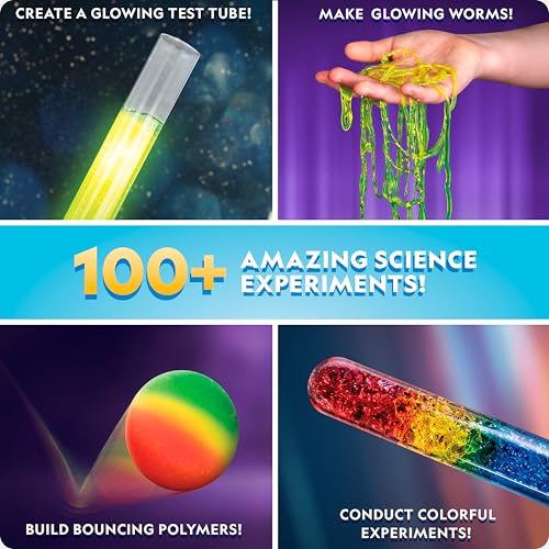 National Geographic Amazing Chemistry Set - Chemistry Kit with 100+ Science Experiments Including Crystal Growing and Reac...