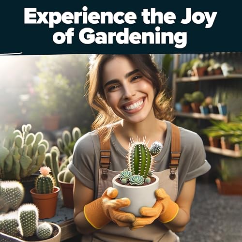 HOME GROWN Succulent & Cactus Seed Kit for Planting – [Enthusiasts Favorites] Premium Cactus & Succulent Starter Kit: 4 Pl...