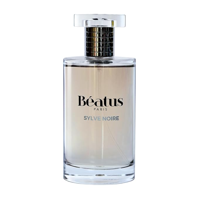 Beatus Paris Sylve Noire - Luxury Cologne for Men - Long-Lasting Fragrance with Notes of Bergamot, Green Apple, Sandalwood & Patchouli Scent - All Day Wear EDP Spray - Travel Size Perfume - 3.4 oz