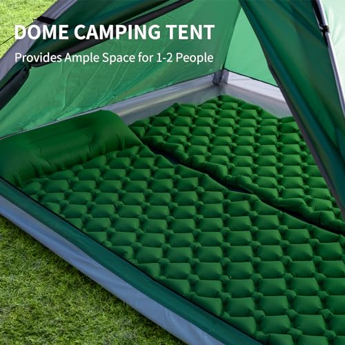 JELUCAMP 1/2/4/5/6 Person Dome Tents for Camping, Lightweight Portable Backpacking Tent, Small Easy Set Up Outdoor Waterpr...