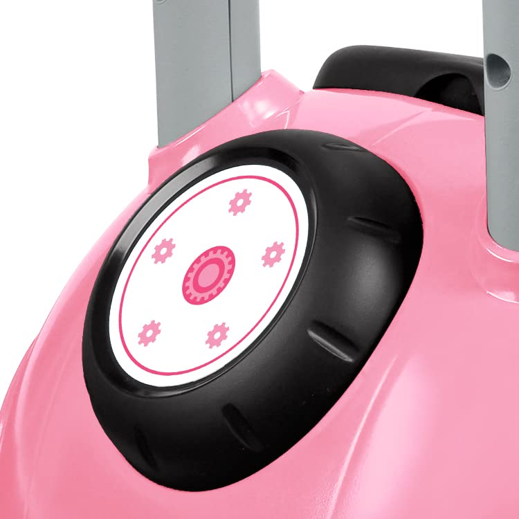 Kids Car, Baby Toys for Kids, Toddler Toys 2-3, Radio Flyer Creativity Car: Pink Ride-On, for Ages 1-3 Years