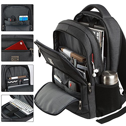 Laptop Backpack,Business Travel Anti Theft Slim Durable Laptops Backpack with USB Charging Port,Water Resistant College Co...