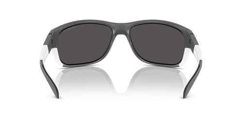 ARNETTE Sunglasses AN 4337 284187 Dark Grey/White Matte/Shiny/Grey Policarbona