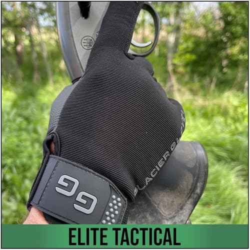 Glacier Glove Unisex Elite Tactical Durable Water-Resistant Quick-Dry Breathable Multi-Functional Outdoor Form-Fitted Gloves