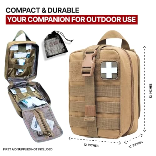 Orca Tactical MOLLE Rip Away EMT First Aid IFAK Pouch Medical Empty Bag