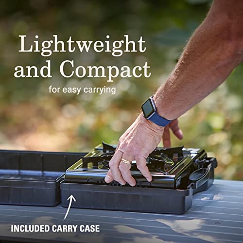 Coleman Classic 1-Burner Butane Stove, Portable Camping Cooktop with Carry Case & InstaStart Ignition, Adjustable Burner w...
