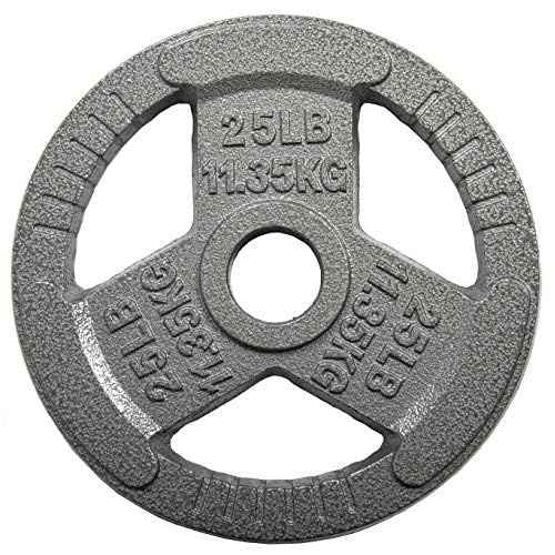 F?itvids Cast Iron 2-Inch Olympic Weight Plate Sets for Strength Training & Weightlifting, 70? LBS or 120 LBS Sets