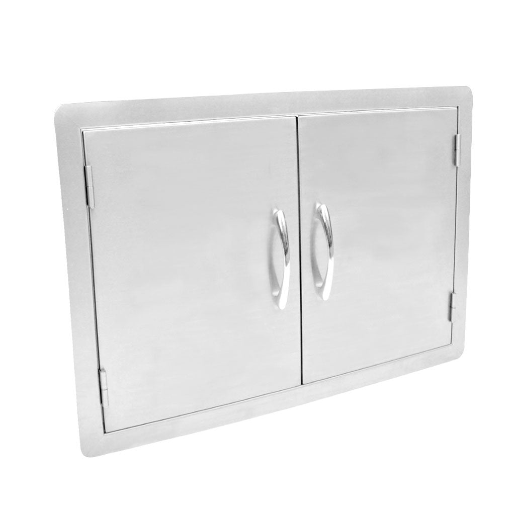 Stanbroil Outdoor Kitchen Stainless Steel Double Access Door, 30 Inches