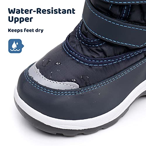Apakowa Kid's Boys Girls Winter Snow Boots (Toddler/Little Kid)