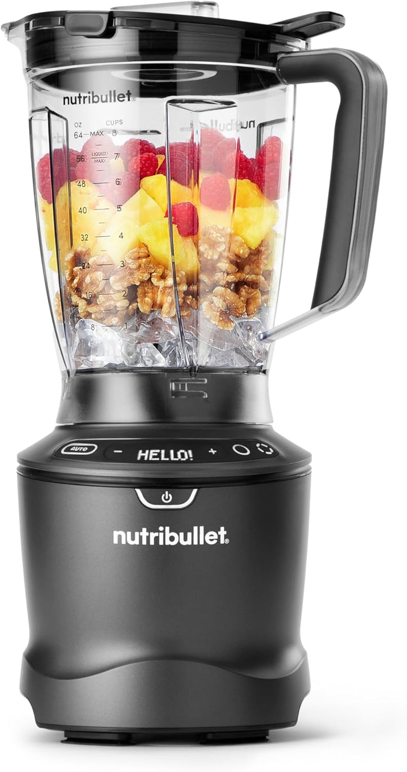 Smartsense 5-Speed, Full-Size Blender, 1400 Watt- Gunmetal Gray