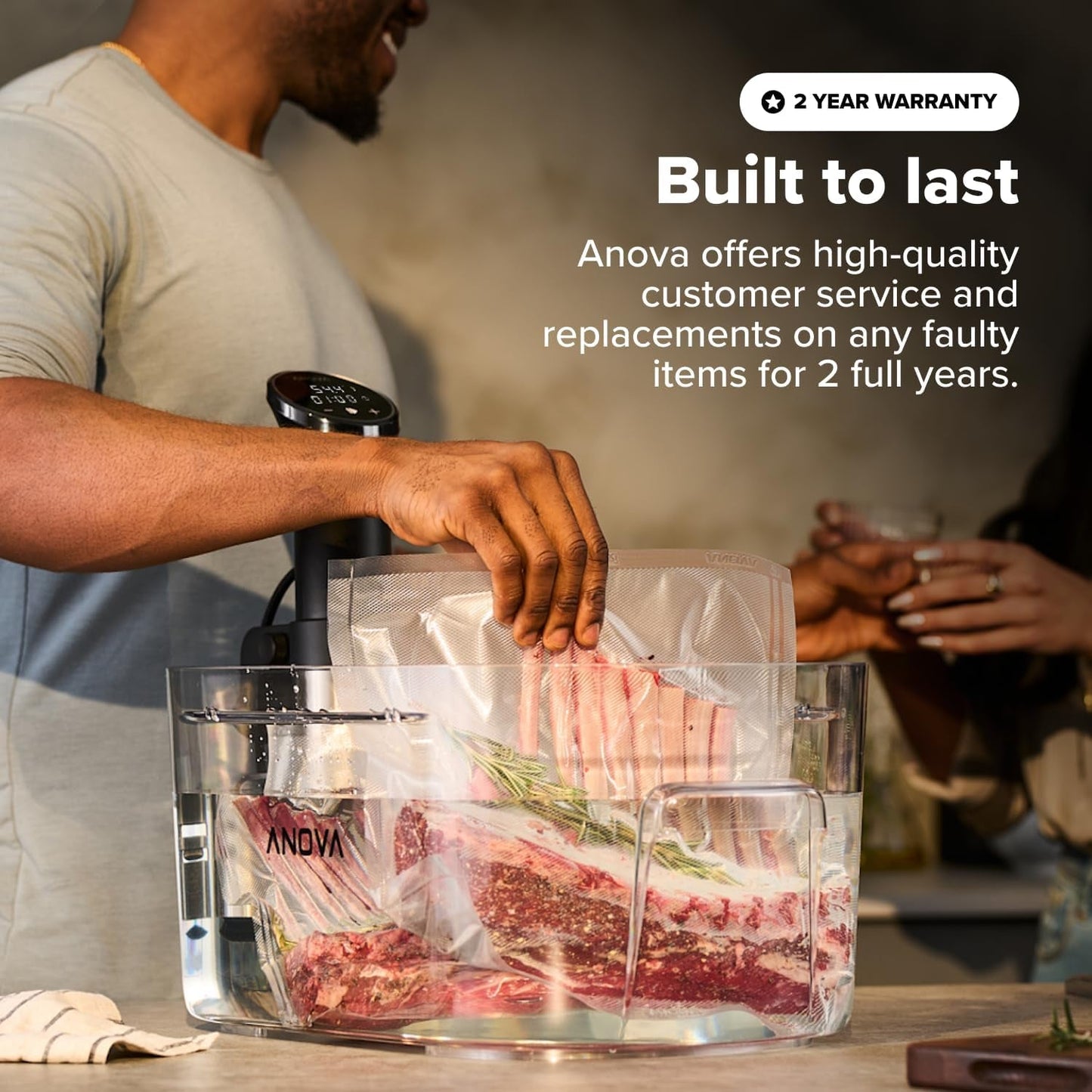 Sous Vide Precision Cooker 3.0 (Wifi), 1100 Watts