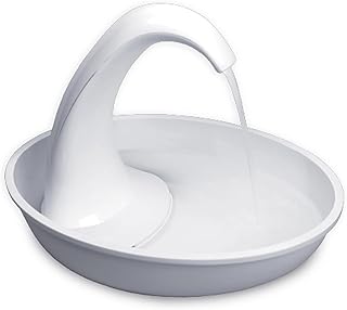Pioneer Pet Swan Pet Drinking Fountain for Cats and Dogs - 80oz Capacity, Great for Multiple Pets – Great for Pets Who Lov...