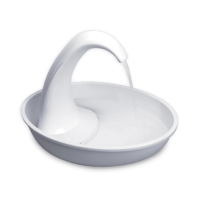 Pioneer Pet Swan Pet Drinking Fountain for Cats and Dogs - 80oz Capacity, Great for Multiple Pets – Great for Pets Who Lov...